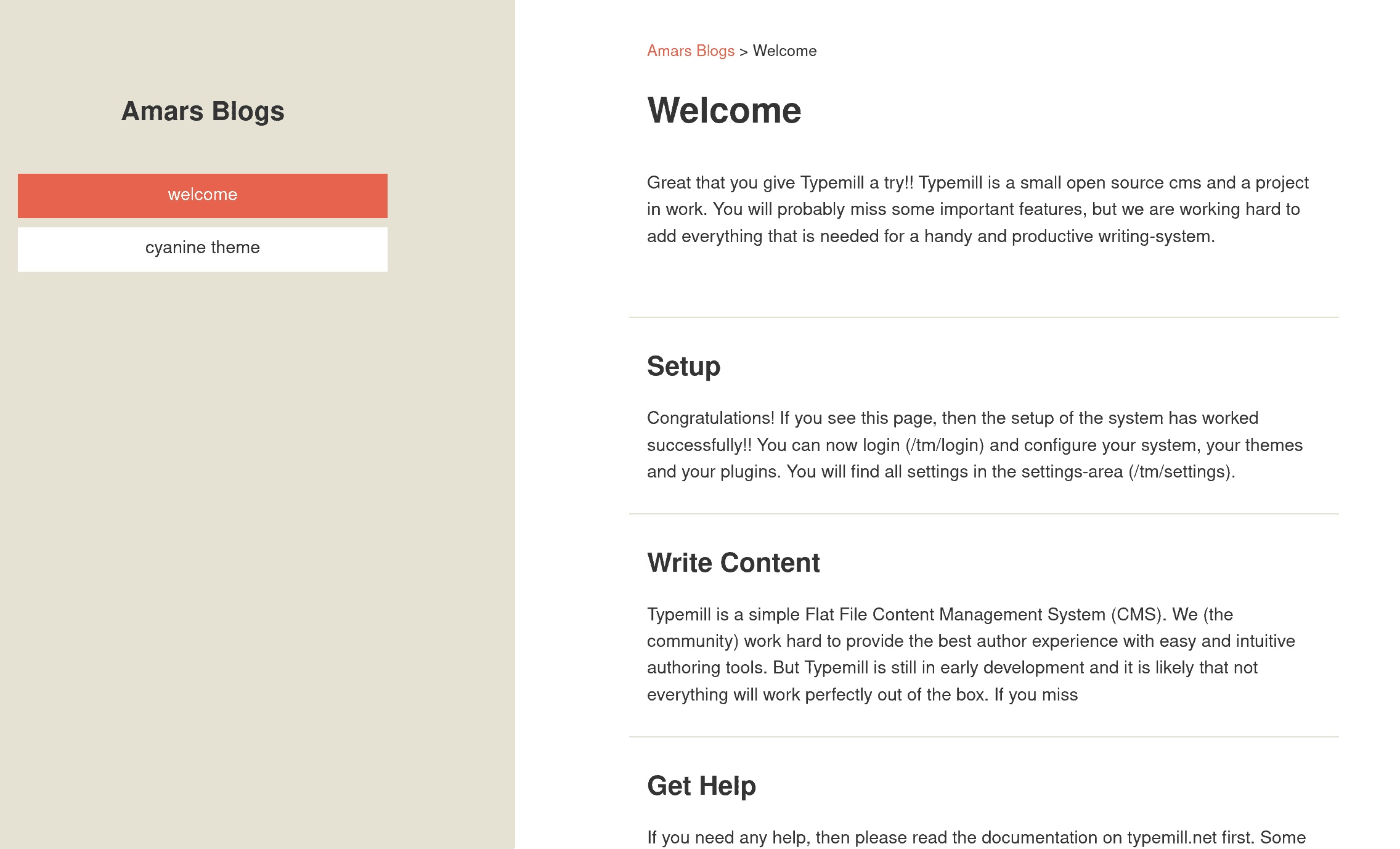 An Introduction to Typemill CMS