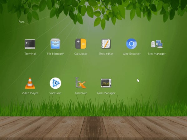 Slax, based on Slackware Linux