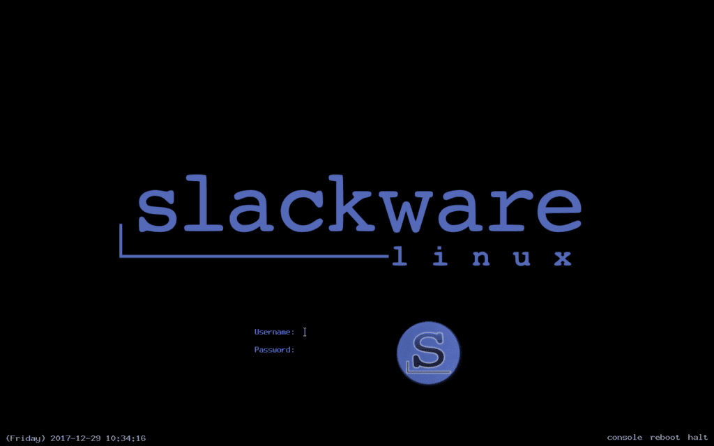 Slackware linux on Virtualbox